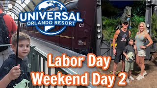 UNIVERSAL STUDIOS FLORIDA OVER LABOR DAY WEEKEND  DAY 2 SUNDAY  HOW BUSY WAS IT [upl. by Leba300]