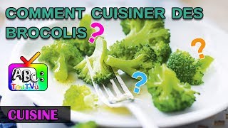 Cuisine  comment bien cuisiner des brocolis [upl. by Weber]