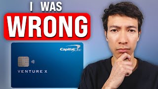 Why I Changed My Mind on the Capital One Venture X [upl. by Ephraim941]