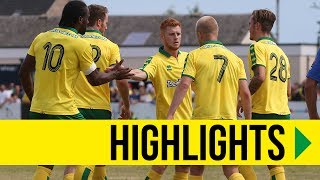 HIGHLIGHTS Lowestoft Town 15 Norwich City [upl. by Adnerb695]