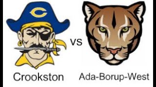 Crookston Pirate Volleyball vs AdaBorupWest 9924 [upl. by Martsen]