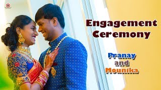 Engagement Cinematic Highlights  Pranay amp Mounika  Merise Merise Song  Big Fat Indian Wedding [upl. by Atinuaj]