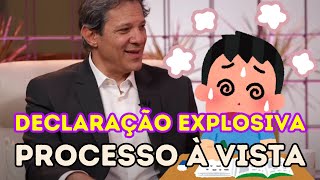 quotPolêmica ao Vivo Itaú Unibanco Processa Fernando Haddad por Declaração na TVquot [upl. by Bashee]