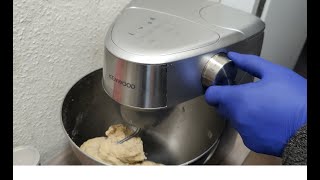 Making bread dough using Kenwood food processor mixer KHC29 [upl. by Etem]