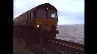 66095 and 66135 on the Longannet line [upl. by Nedla505]