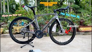 Siêu Phẩm Pinarello Prince FX Dics Chính Hãng Xách Tay Nhật BảnCampagnolo Shimano ultegra R8000 [upl. by Acinorrev825]