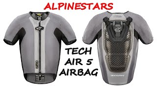 AlpineStars TechAir 5 amp Klim Marrakesh Review  RIDE ON [upl. by Lia125]