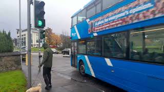 Translink ulsterbus 3180 at Pennyburn Roundabout in Derry  Londonderry 301023 [upl. by Whitney]