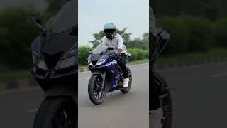 R15V3 riding status shorts bike r15v3 [upl. by Lekar]