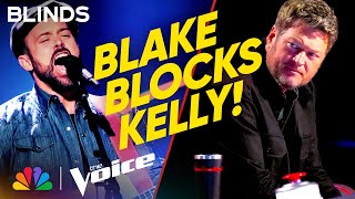 Neil Salsich Turns Four Chairs with Hank Williams quotHonky Tonk Bluesquot  The Voice Blind Auditions [upl. by Altheta893]