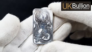 2021 1oz Dragon Rectangular Silver Coin I Buy Now [upl. by Nosneh]