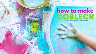 How to Make Oobleck  CREATIVE BASICS Episode 3 [upl. by Noleta]