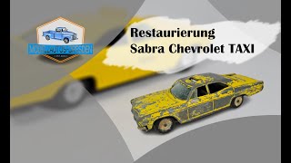 Modellauto Restauration 135 Chevrolet Taxi von Sabra Gamdakoor 143 [upl. by Anneis]