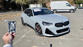 2024 BMW M240i xDrive Start Up Exhaust Test Drive Walkaround POV and Review [upl. by Lraep965]