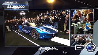 25 Million Dollar 2017 Ford GT BarrettJackson Scottsdale [upl. by Binette]