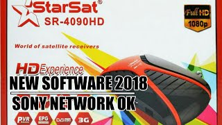 STARSAT SR 4090HD V247 RECEIVER NEW SOFTWARE  Usama Tech [upl. by Therine305]