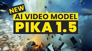 PIKA 15  NEW AI VIdeo Gen Update [upl. by Elisabet]