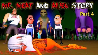 Mr Meat And Alien Horror Story Part 4  Hindi stories  Guptaji Mishraji [upl. by Noskcire771]