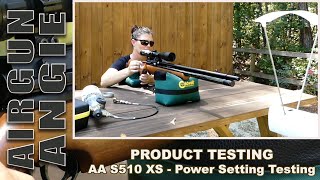 PRODUCT TESTING  AIR ARMS S510 XS – Power Setting – Velocity – Shot Count  Accuracy [upl. by Aneehsit625]