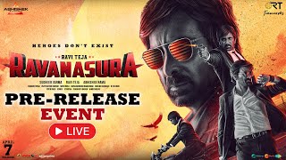 Ravanasura PreRelease Event Live  Ravi Teja  Sushanth  Sudheer Varma  Abhishek Nama [upl. by Miculek]