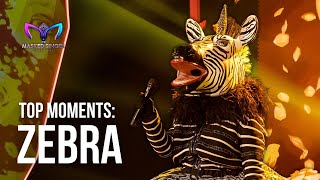 Zebras Top Moments on The Masked Singer South Africa 🦓💘 [upl. by Bearce]