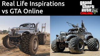 GTAVs Real Life design inspirations Arena Wars Update [upl. by Tal]