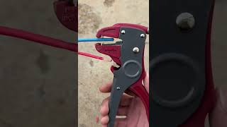 Multifunctional duckbill wire stripper [upl. by Hefter]