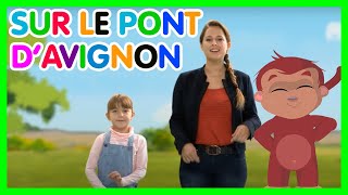 Sur le pont d’Avignon – Les Amis de Boubi Comptines pour enfants [upl. by Legnaesoj710]