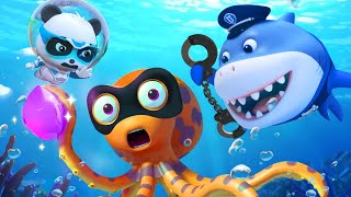 Octopus Rescue Mission More  Super Rescue Team  Best Cartoon for Kids [upl. by Amy]