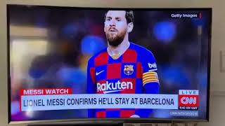 Lekan king kongLionel messi confirms his stay in Barca [upl. by Latoniah812]