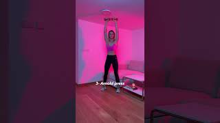 5 Exercises for Sculpted Shoulders amp Toned Arms at Home for Women armexercises losearmfat [upl. by Nesto]