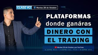 🏅2 Plataformas donde ganarás dinero y realizarás tus primeras operacionesCertificación de Trading [upl. by Yrbua]