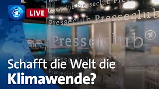 Klimakonferenz in Dubai – schafft die Welt die Wende  ARDPresseclub [upl. by Maril]