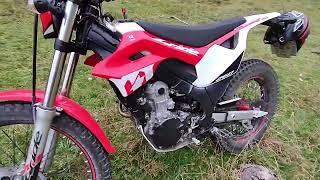 Honda Montesa 4Ride  Inch Perfect Trials Demo [upl. by Anuska]