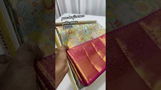 price16500 pure kanjivaram pattu sareeskrhandlooms skrhandloomsbykanchipuramsilksarees [upl. by Garling]