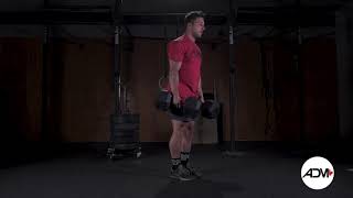 DUAL DUMBBELL SUITCASE DEADLIFT [upl. by Adlog]