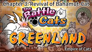 The Battle Cats  Chapter 3 Greenland  Unleash Your Army to Harmonize the World [upl. by Nilyac126]