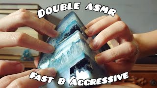 Fast amp Aggressive Twin Tapping amp Scratching wMic 🎙️ [upl. by Nujra214]