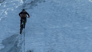 Mountain Biking on a Glacier  Mind the Gap Episode 3 [upl. by Drofwarc]