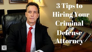 How To Choose a Criminal Defense Attorney  3 Factors to Consider [upl. by Marjie]