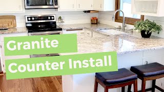 Installing Granite Countertops [upl. by Kaiulani]