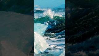 Iceland ocean waves 1000 fps shorts [upl. by Garfield]