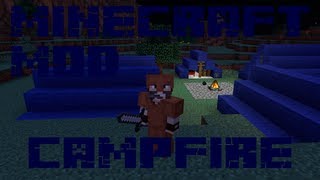 Minecraft Mod Campfire Mod [upl. by Annwahsal]