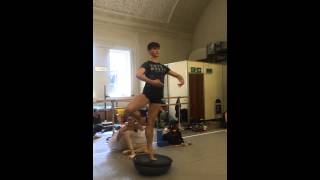 Bosu Balance Exercise Ballet [upl. by Burrows989]