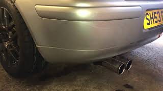 Mk4 golf gti 18T AUQ 180bhp sportex exhaust system [upl. by Dahlstrom]