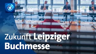 Diskussion um Zukunft der Leipziger Buchmesse [upl. by Ahsinert]