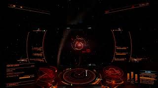 Alliance Chieftain Bounty Hunting an Escorted Fer de Lance Elite Dangerous [upl. by Enomed]