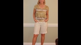 Alter length of pants and shorts easy sewing alterations [upl. by Pirnot175]