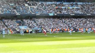 Aguero winning goal from East Stand Lower [upl. by Skipper]