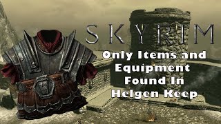 Can I Beat Skyrim Using Only Items and Equipment Found In Helgen Keep  Skyrim Challenge Run [upl. by Hardwick]